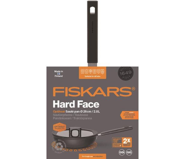 FISKARS Patelnia szefa kuchni OH 26 cm - 1379477 - zdjęcie 2